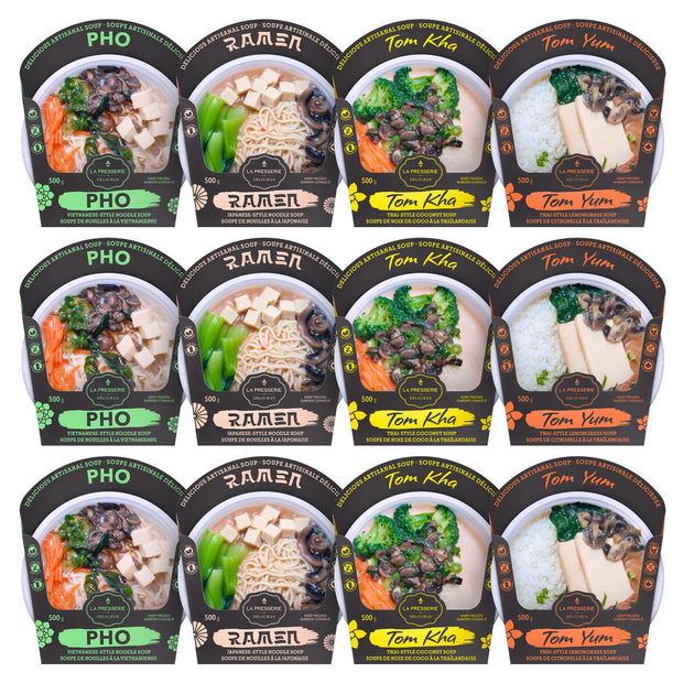 La Presserie Asian Soups, 12 × 500 g