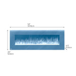 Napoleon 137.2 cm (54 in.) Electric Wallmount Fireplace