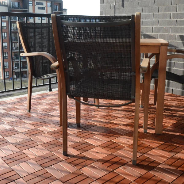 Acacia Deck Tile 20-pack