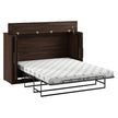 Bestar Allure Queen Cabinet Bed with Mattress