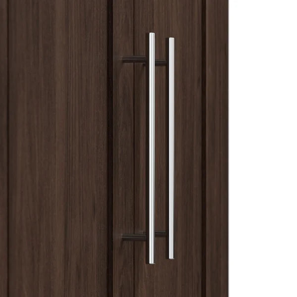 Bestar Allure Queen Cabinet Bed with Mattress