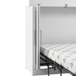 Bestar Allure Double Cabinet Bed with Mattress