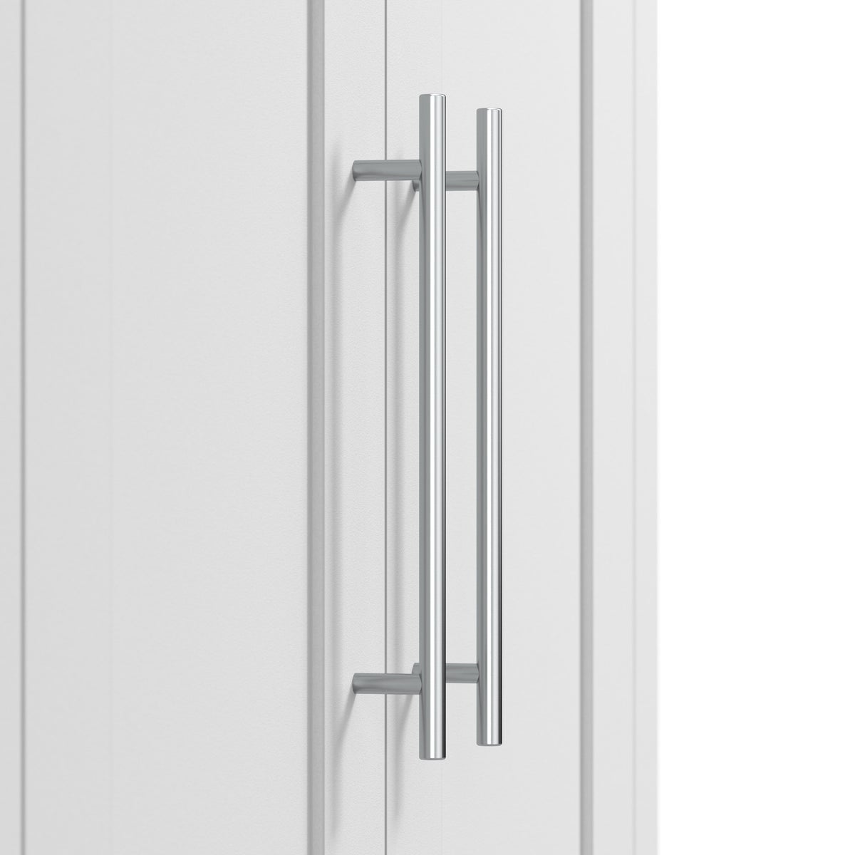 Bestar Allure Double Cabinet Bed with Mattress