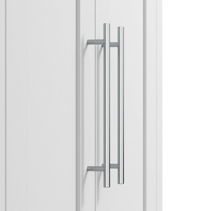 Bestar Allure Double Cabinet Bed with Mattress