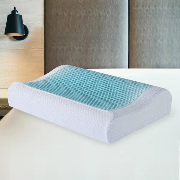 Swiss Comforts Honeycomb Neck Support Memory Foam Pillow