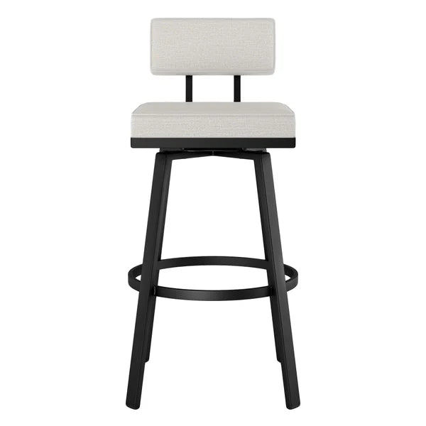 Amisco Staten Swivel Counter Stool in Polyester