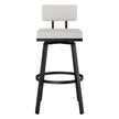 Amisco Staten Swivel Counter Stool in Polyester