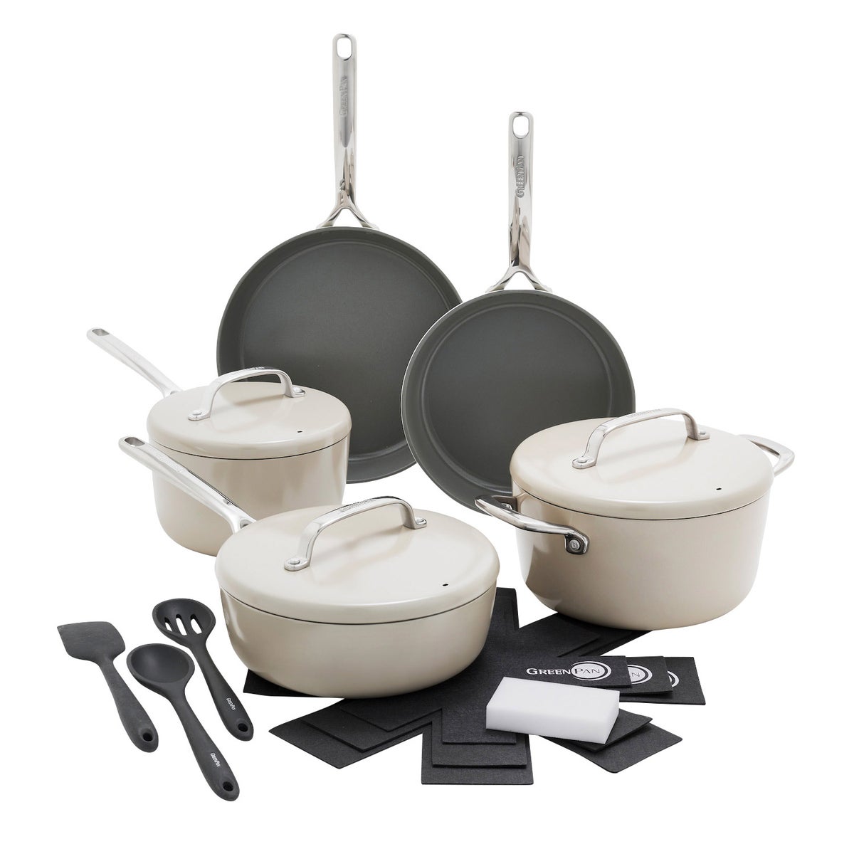 GreenPan GP5 Ceramic Non-Stick Cookware set, 11-pieces