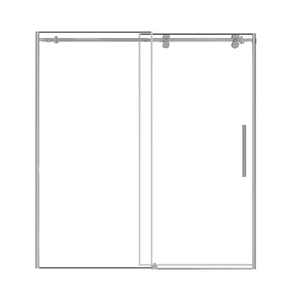 Appollo Cameron 32 in. x 60 in. Skirted Bathtub with Shower Doors and Wall Kit, Left Drain