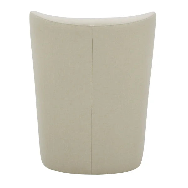 Aiden & Ivy Blair Fabric Dining Chair with Casters