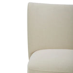 Aiden & Ivy Blair Fabric Dining Chair with Casters