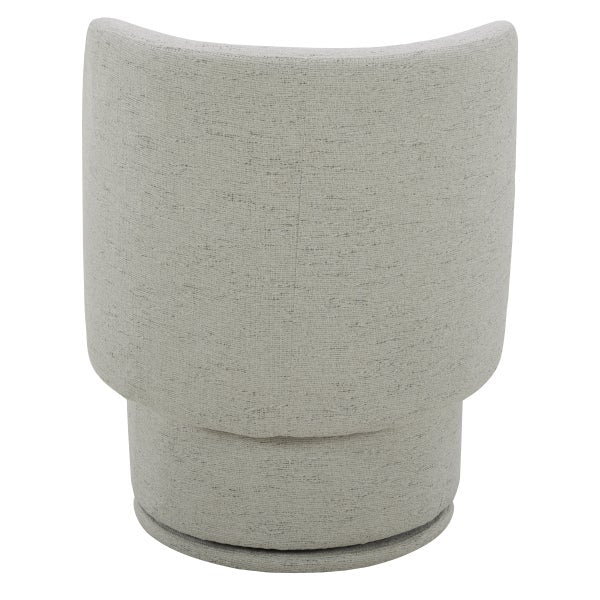 Aiden & Ivy Fabric Armless Swivel Dining Chair