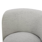 Aiden & Ivy Fabric Armless Swivel Dining Chair