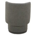Aiden & Ivy Fabric Armless Swivel Dining Chair