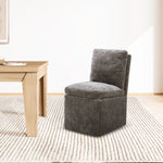 Aiden & Ivy Armless Fabric Dining Chair