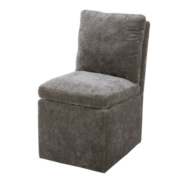 Aiden & Ivy Armless Fabric Dining Chair