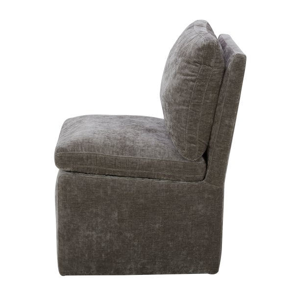 Aiden & Ivy Armless Fabric Dining Chair