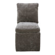Aiden & Ivy Armless Fabric Dining Chair