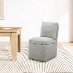 Aiden & Ivy Armless Fabric Dining Chair