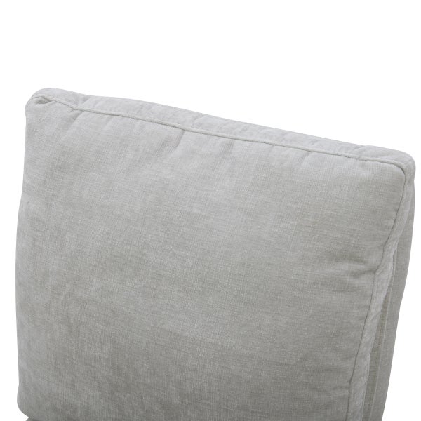 Aiden & Ivy Armless Fabric Dining Chair