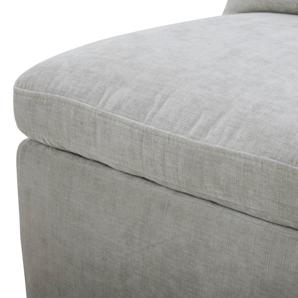 Aiden & Ivy Armless Fabric Dining Chair