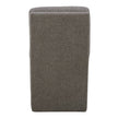 Aiden & Ivy Fabric Armless Dining Chair with Casters