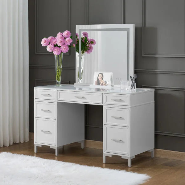 Bayside Furnishings Makeup Table 129.5 cm (51 in.)