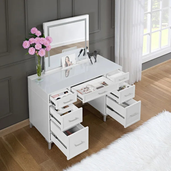 Bayside Furnishings Makeup Table 129.5 cm (51 in.)