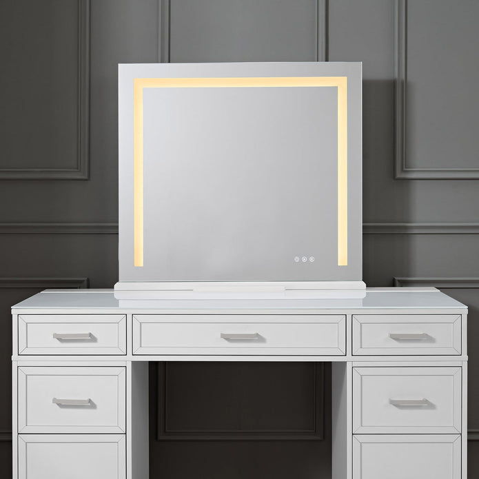 Bayside Furnishings Makeup Table 129.5 cm (51 in.)
