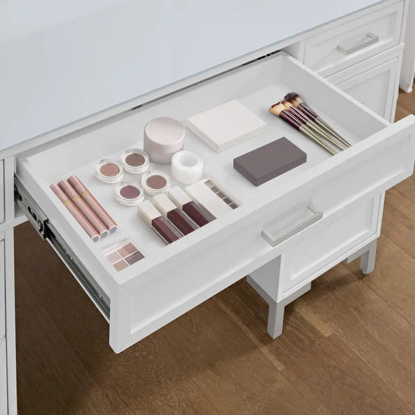 Bayside Furnishings Makeup Table 129.5 cm (51 in.)