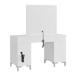Bayside Furnishings Makeup Table 129.5 cm (51 in.)
