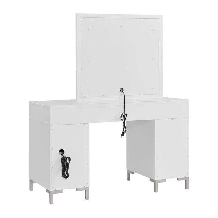 Bayside Furnishings Makeup Table 129.5 cm (51 in.)