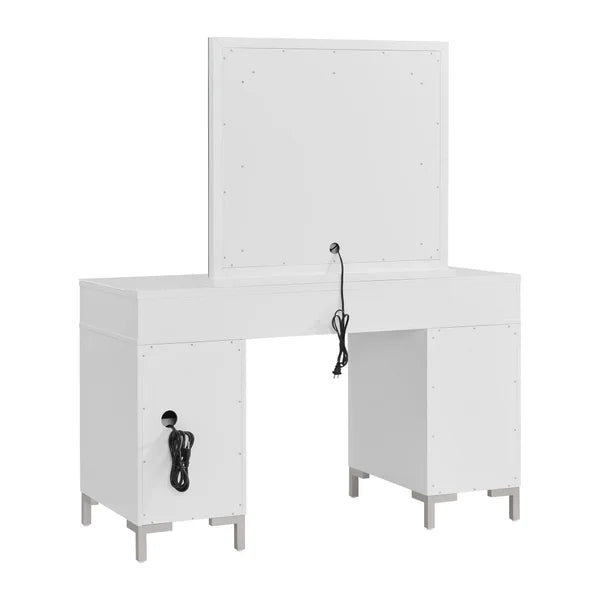 Bayside Furnishings Makeup Table 129.5 cm (51 in.)