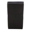Aiden & Ivy Top-grain Leather Armless Dining Chair with Casters