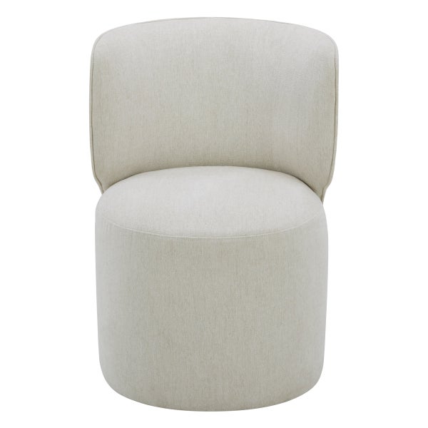 Aiden & Ivy Armless Dining Chair with Casters