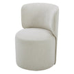 Aiden & Ivy Armless Dining Chair with Casters