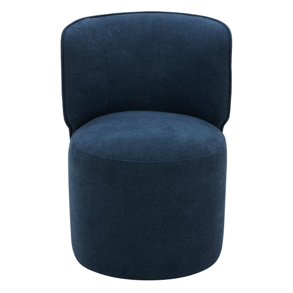 Aiden & Ivy Armless Dining Chair with Casters