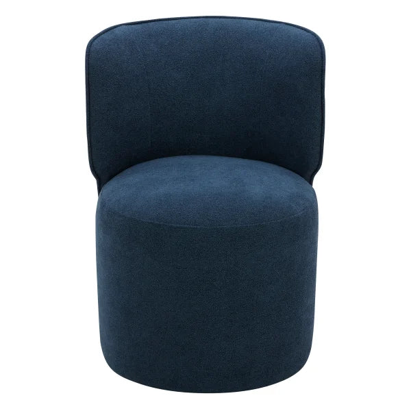 Aiden & Ivy Armless Dining Chair with Casters