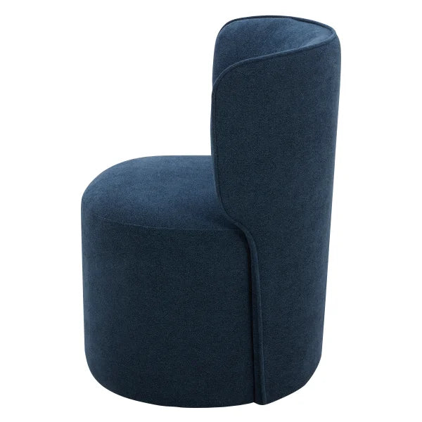 Aiden & Ivy Armless Dining Chair with Casters