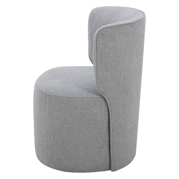 Aiden & Ivy Armless Dining Chair with Casters