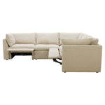 Gilman Creek Harwood 5-piece Fabric Sectional with Power Reclining Footrests