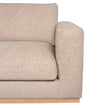 Nice Link 4-piece Fabric Sectional with Ottoman