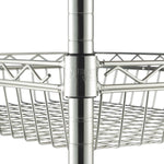 Trinity Pro Storage Expandable Bamboo Kitchen Cart