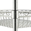 Trinity Pro Storage Expandable Bamboo Kitchen Cart