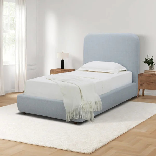 Aiden & Ivy Upholstered Twin Bed