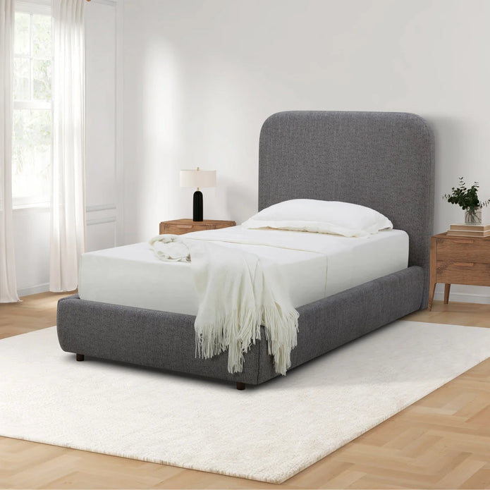 Aiden & Ivy Upholstered Twin Bed