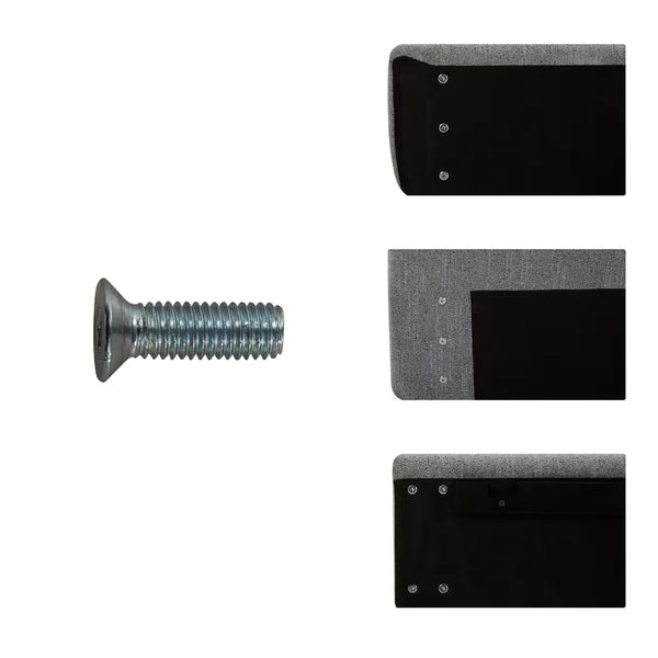 Aiden & Ivy Upholstered Double Bed