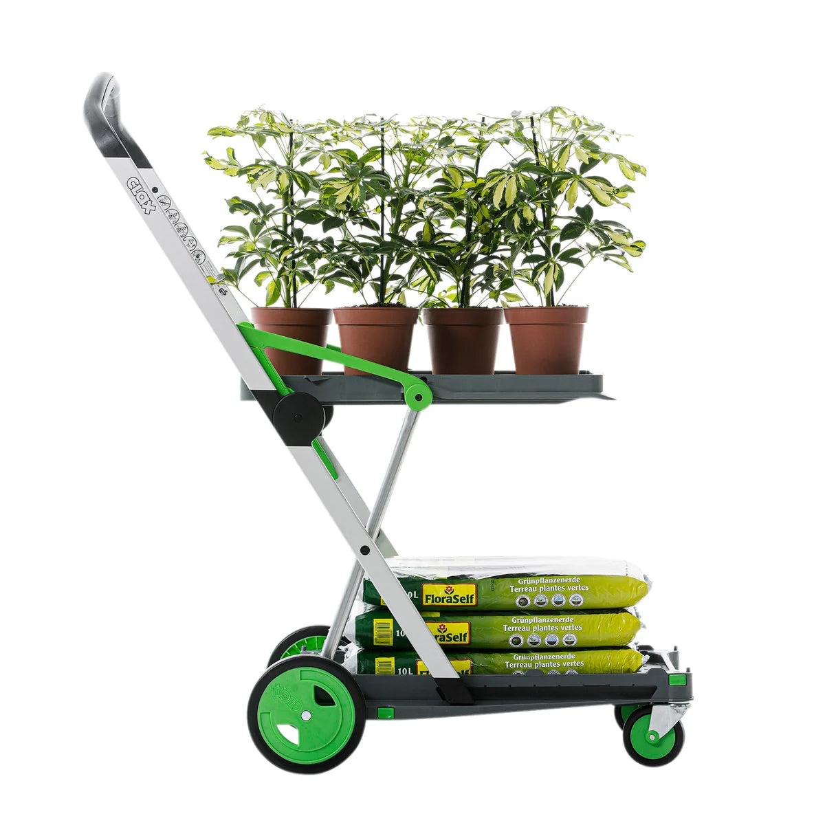 Clax Personal Folding Shopping Cart