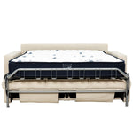 Stearns & Foster Massimo Queen Sleeper Sofa with Pocket Coil Mattress
