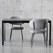 Mobital Host 149.9 cm (59 in.) Extendable Dining Table with Black Sintered Stone Top